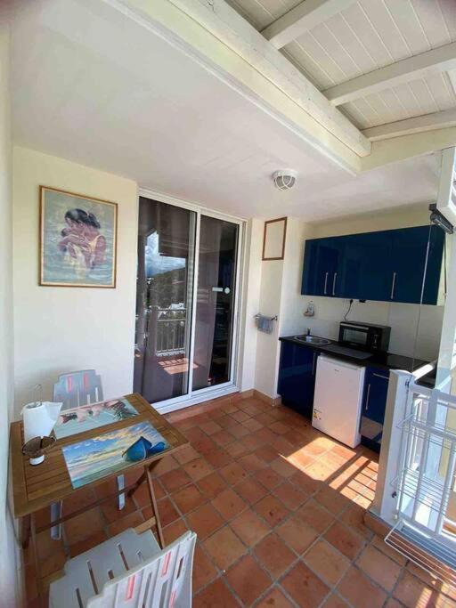 Studio Au Soleil Levant, Avec Piscine La Trinité Dış mekan fotoğraf